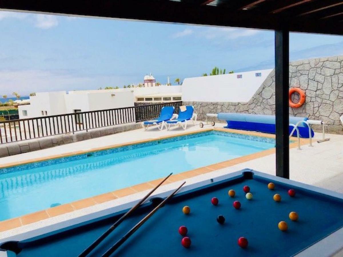 Villa Neptuno With Private Pool, Sea View, Sat-Tv & Free Wifi Playa Blanca  Kültér fotó